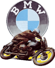 Transport MOTORRÄDER Bmw Logo 