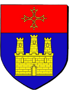 Fahnen Frankreich Abteilungen - Städte 82 CASTELSARRASIN 