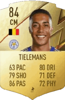 Multi Média Jeux Vidéo F I F A - Joueurs Cartes Belgique Youri Tielemans 
