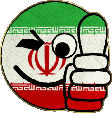 Bandiere Asia Iran Faccina - OK 