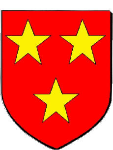 Blasón-Banderas Francia Departamentos - Ciudades 48 FLORAC Blasón