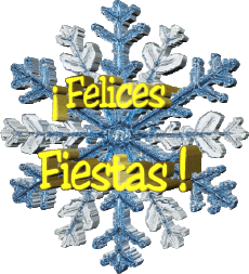 Messages Espagnol Felices Fiestas Serie 18 