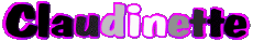 Nombre FEMENINO - Francia C Claudinette 