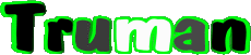 Vorname MANN - UK - USA - IRL - AUS - NZ T Truman 