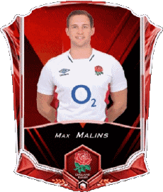 Sports Rugby - Players England Team 2022 Max Malins 