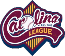 Sports Baseball U.S.A - Carolina League Logo 