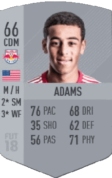 Multi Media Video Games F I F A - Card Players U S A Tyler Adams 