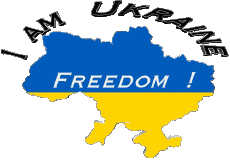 Mensajes - Smiley Inglés I Am Ukraine 01 