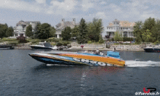 Humor -  Fun Transport Boote Offshore Power Boat 