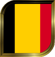 Bandiere Europa Belgio Quadrato 