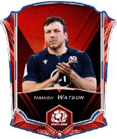 Sport Rugby - Spieler Schottland Team 2022 Hamish Watson 