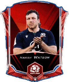 Sports Rugby - Joueurs Ecosse Hamish Watson 