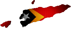 Flags Asia East Timor Map 