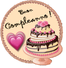 Mensajes Italiano Buon Compleanno Dolci 006 