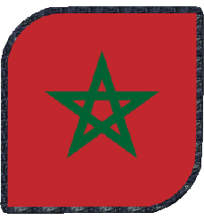 Fahnen Afrika Marokko Platz 