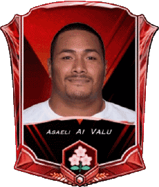 Sports Rugby - Joueurs Japon Asaeli Ai Valu 