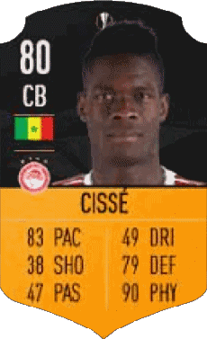 Multi Media Video Games F I F A - Card Players Senegal Pape Abou Cissé 