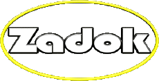 First Names MASCULINE -  UK - USA - IRL - AUS - NZ Z Zadok 