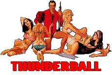 Multi Media Movies International James Bond 007 Thunderball English Logo 