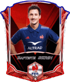 Sports Rugby - Players France Team 2025 Baptiste SERIN 