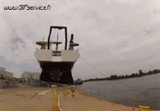 Humor -  Fun Transport Boote Mise à l eau 