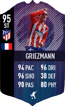 Multimedia Videogiochi F I F A - Giocatori carte Francia Antoine Griezmann 