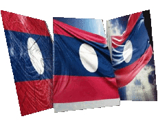 Flags Asia Laos Form 01 