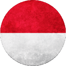 Drapeaux Europe Monaco Rond 