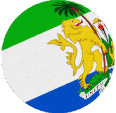 Drapeaux Afrique Sierra Léone Sphere - Cube 
