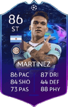 Multi Média Jeux Vidéo F I F A - Joueurs Cartes Argentine Lautaro Martinez 