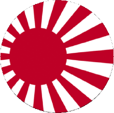 Bandiere Asia Giappone Tondo 