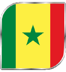 Banderas África Senegal Plaza 