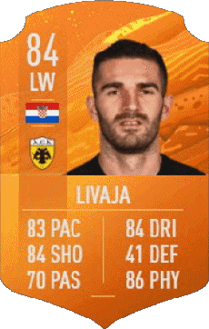 Multi Media Video Games F I F A - Card Players Croatia Marko Livaja 