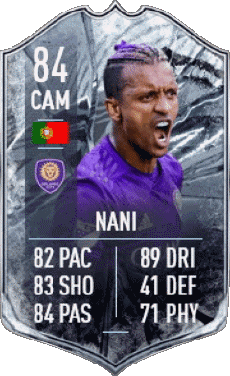 Multi Média Jeux Vidéo F I F A - Joueurs Cartes Portugal Luís Carlos Almeida da Cunha - Nani 