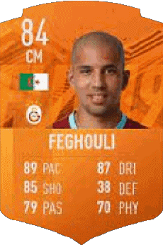 Multimedia Videospiele F I F A - Karten Spieler Algerien Sofiane Feghouli 