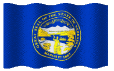 Banderas América U.S.A - Estados Nebraska Ondulación 