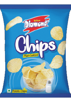 Food Snack - Chips - Crips India Yellow Diamond 