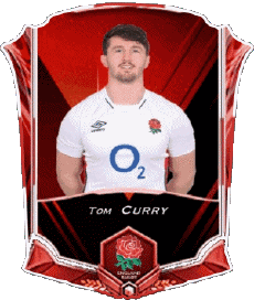 Sports Rugby - Players England Team 2022 Tom Curry 
