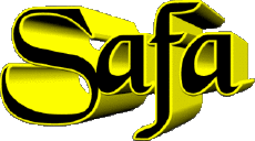 Nome FEMMINILE - Maghreb Musulmano S Safa 