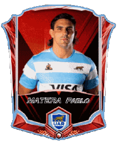 Deportes Rugby - Jugadores Argentina Equipo 2025 MATERA Pablo 