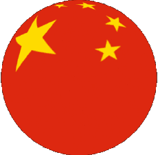 Flags Asia China Sphere - Cube 