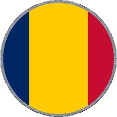 Bandiere Africa Chad Tondo 