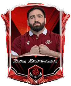 Sports Rugby - Joueurs Géorgie Equipe 2025 Beka Saghinadze 