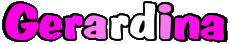 Prénoms FEMININ - Italie G Gerardina 