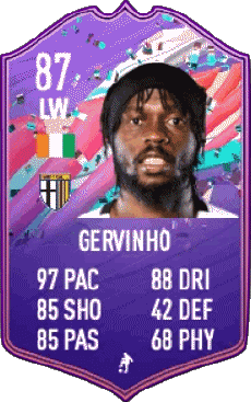 Multimedia Videogiochi F I F A - Giocatori carte Costa d'Avorio Gervais Yao Kouassi - Gervinho 