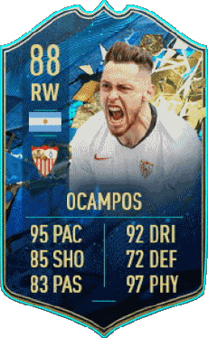 Multi Media Video Games F I F A - Card Players Argentina Lucas Ocampos 