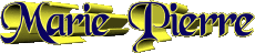 Nombre FEMENINO - Francia M Compuesto Marie Pierre 