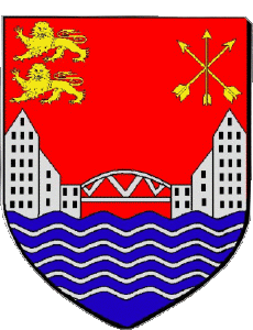 Banderas Francia Departamentos - Ciudades 27 VAL DE REUIL 