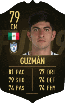 Multimedia Videospiele F I F A - Karten Spieler Mexiko Víctor Guzmán 