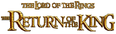 Multimedia V International Der Herr der Ringe Die Ruckkehr des Konigs Englisches Logo 